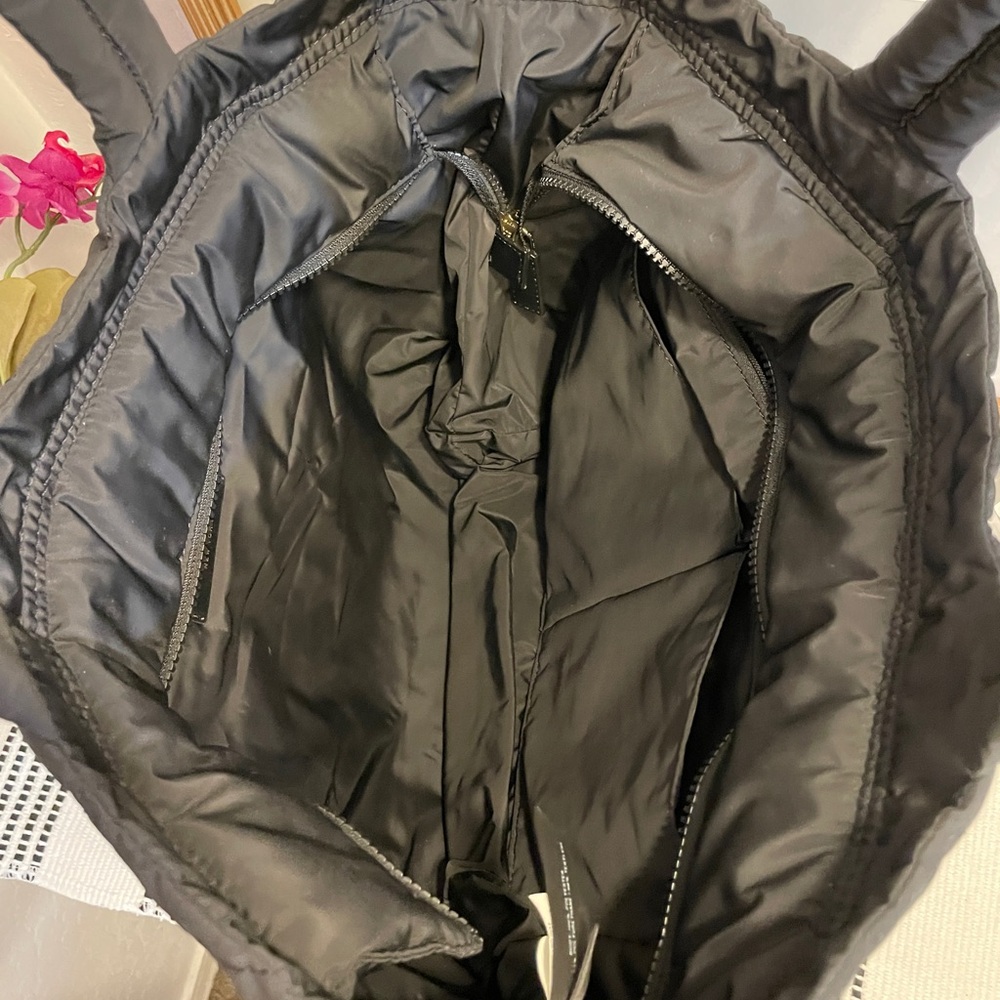 Marc Jacobs Black Quilted Nylon Tote - Picture 5 of 12